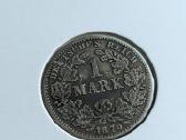 Vokietijos Imperija 1 markė, 1876