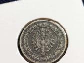 Vokietijos Imperija 20 pfenigų, 1888 - nuotraukos Nr. 2