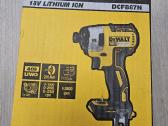 Naujas dewalt Dcf887 smūginis suktukas