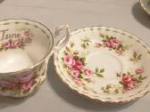 Royal Albert "Flower off the month" komplektai - nuotraukos Nr. 11
