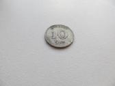 10 ore , Švedija , 1929 sidabras G