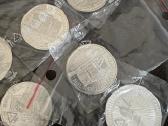 Parduodamos sidabrinės 1 oz (31,1 g) investicinės