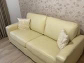Sofa su miegamu mechanizmu + Dovana stalas