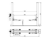 Sm-4000 2 kolonų keltuvas 4000kg - 1090 Eur - nuotraukos Nr. 2