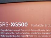Sony srs-xg 500 - nuotraukos Nr. 3