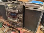 Panasonic Muzikinis, Centras CD,fm,aux,mc - nuotraukos Nr. 2