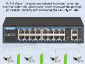 Poe Switch 16 + 2 ports fanless 250w - nuotraukos Nr. 7