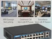 Poe Switch 16 + 2 ports fanless 250w - nuotraukos Nr. 10