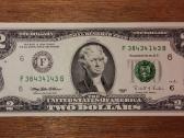 JAV 2 $ banknotas