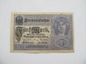 5 markės , Vokietija , 1917 - nuotraukos Nr. 2