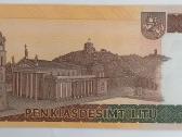 Litų banknotų pavyzdžiai - nuotraukos Nr. 4