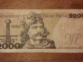 Lenkijos 2.000 zlotų banknotas - nuotraukos Nr. 2