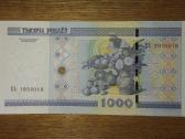Baltarusijos 1.000 rublių banknotas