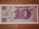 Anglijos 10 pencu banknotas