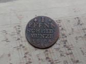 1 pfennig 1804 A Prūsija Vokietija