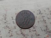 1 pfennig 1804 A Prūsija Vokietija - nuotraukos Nr. 2