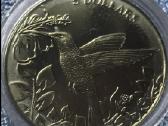 Moneta B.v.i. 2017m. 5 dollars, titanas