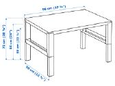Rašomasis stalas Ikea Pahl - nuotraukos Nr. 3