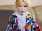 BTS Jin idoll lėlė - nuotraukos Nr. 2