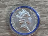 Silver 10 dollars Western Australia 1990