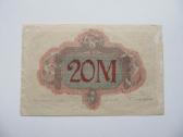 20 markiu , Altona Vokietija , 1918 - nuotraukos Nr. 2