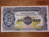 Anglijos 5 £ banknotas