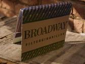 Rem. Degtukų dėžutė knygelė Broadway