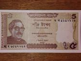 Bangladešo 5 taka banknotas