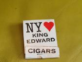 Rem. Degtukų dėžutė knygelė King Edward - nuotraukos Nr. 2