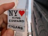 Rem. Degtukų dėžutė knygelė King Edward