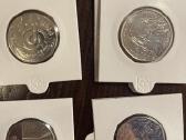 Monetos 1,50 eur pusantrokai ir litai centai