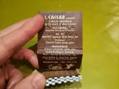Rem. Degtukų dėžutė knygelė Caesars Palace - nuotraukos Nr. 4