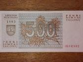 Lietuvos 500 talonu banknotas - nuotraukos Nr. 2