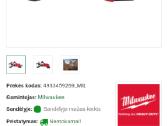 Hidraulinis kabelių kirptuvas Milwaukee - nuotraukos Nr. 2