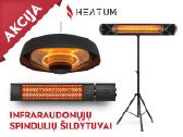 Infraraudonųjų spindulių šildytuvas