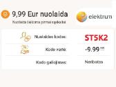 Elektrum nuolaidos kodas -9,99€