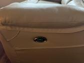 Dvivietis natūralios odos sofa su elektr.regl. - nuotraukos Nr. 3