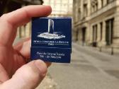 Rem. Degtukų dėžutė knygelė Hotel Concorde La Faye
