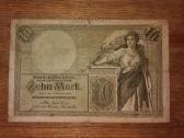 Vokietijos 10 markių banknotas