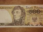 Lenkijos 500 zlotų banknotas
