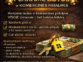 Skubiai perkame butus 1, 2, 3, 4 kambarių