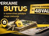 Skubiai perkame butus 1, 2, 3, 4 kambarių