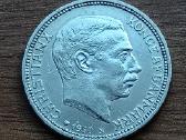 Danijos 2 kronų moneta 1930 m. - nuotraukos Nr. 2