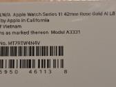 Naujas Apple watch 11 42mm - nuotraukos Nr. 3
