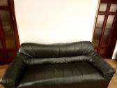 Parduodama natūralios odos sofa