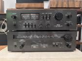 Stiprintuvas Akai Am-2600 ir tiuneris At-2400