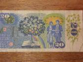Čekoslovakijos 20 korun banknotas - nuotraukos Nr. 2