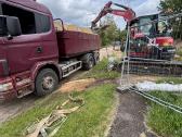 Smelis, žvyras, juodžiamis skalda.technikos nuoma