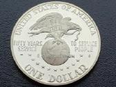 Doleris 1991m. JAV sidabras 900