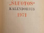 "Šluotos" kalendorius 1971 - nuotraukos Nr. 2
